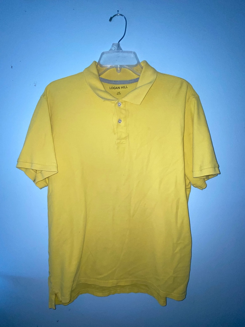 Men's Short-Sleeve Yellow Polo ‼️EVERYTHING MUST GO‼️ DM WITH OFFERS